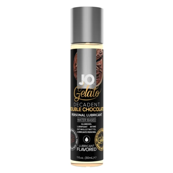 System JO H2O Gelato Double Chocolate lubrikantas su skoniu, 30 ml