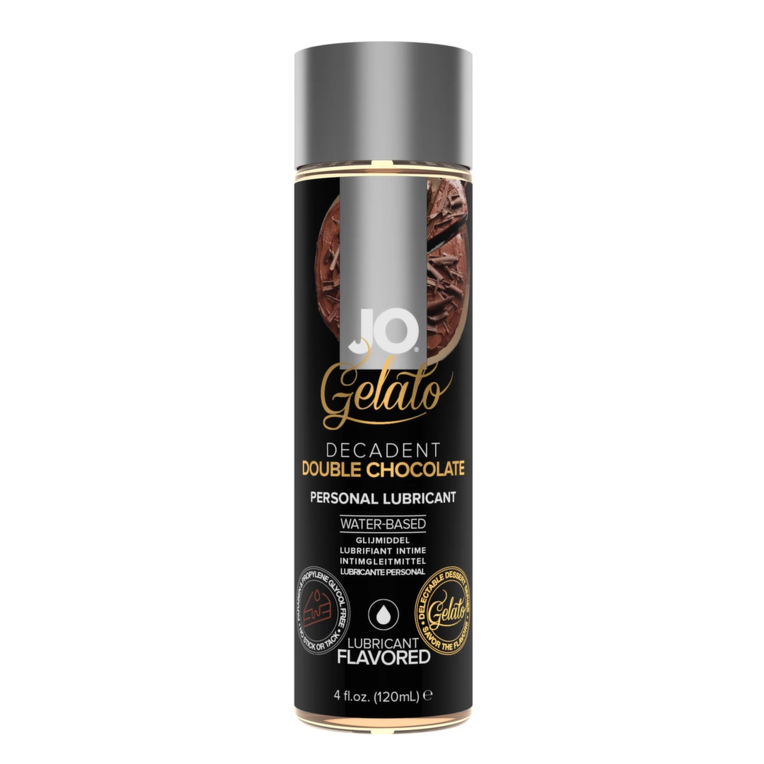 System JO H2O Gelato Double Chocolate lubrikantas vandens pagrindu, 120 ml