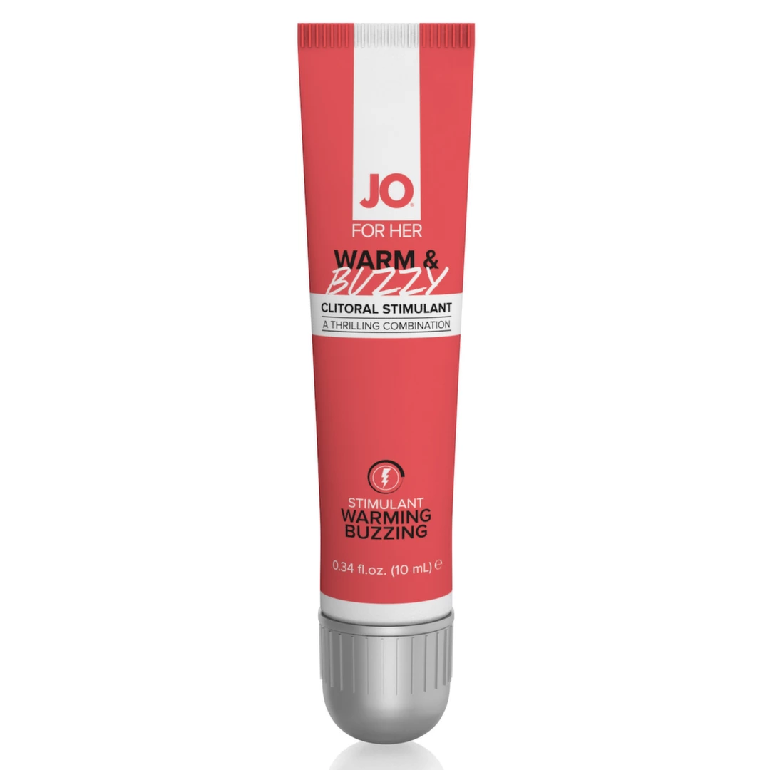 System JO Warm & Buzzy šildantis intymus gelis vandens pagrindu, 10 ml