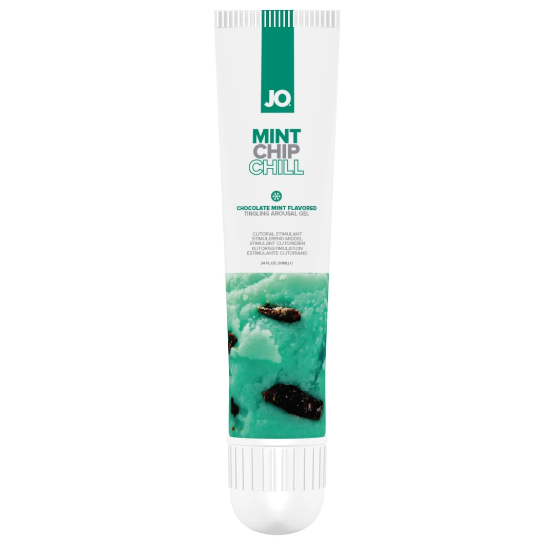 System JO Mint Chip Chill lubrikantas su skoniu vandens pagrindu, 10 ml