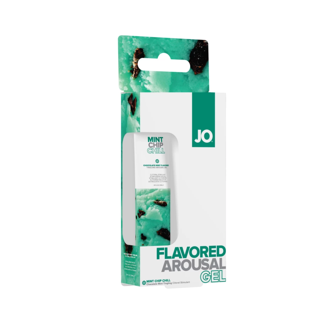 System JO Mint Chip Chill lubrikantas su skoniu vandens pagrindu, 10 ml