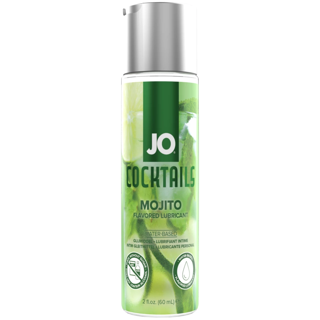 System JO H2O Mojito lubrikantas su skoniu vandens pagrindu, 60 ml