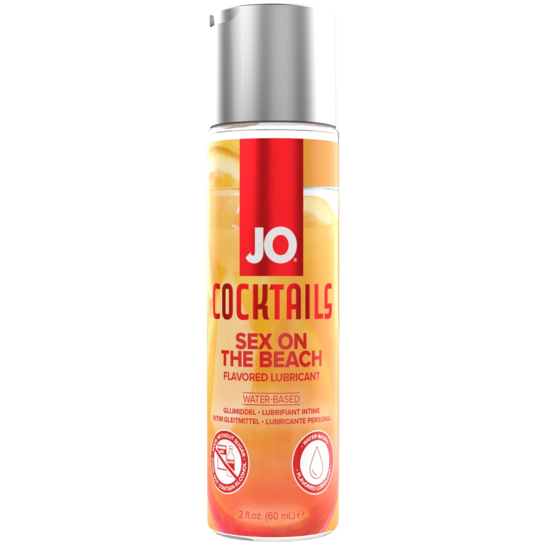 System JO H2O Sex on the Beach lubrikantas su skoniu vandens pagrindu, 60 ml