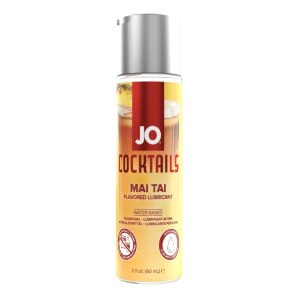 System JO H2O Cocktails Mai Tai lubrikantas su skoniu, vandens pagrindu, 60 ml