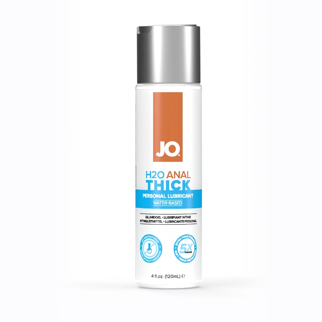 System JO H2O Anal Thick tirštas analinis lubrikantas vandens pagrindu, 120 ml