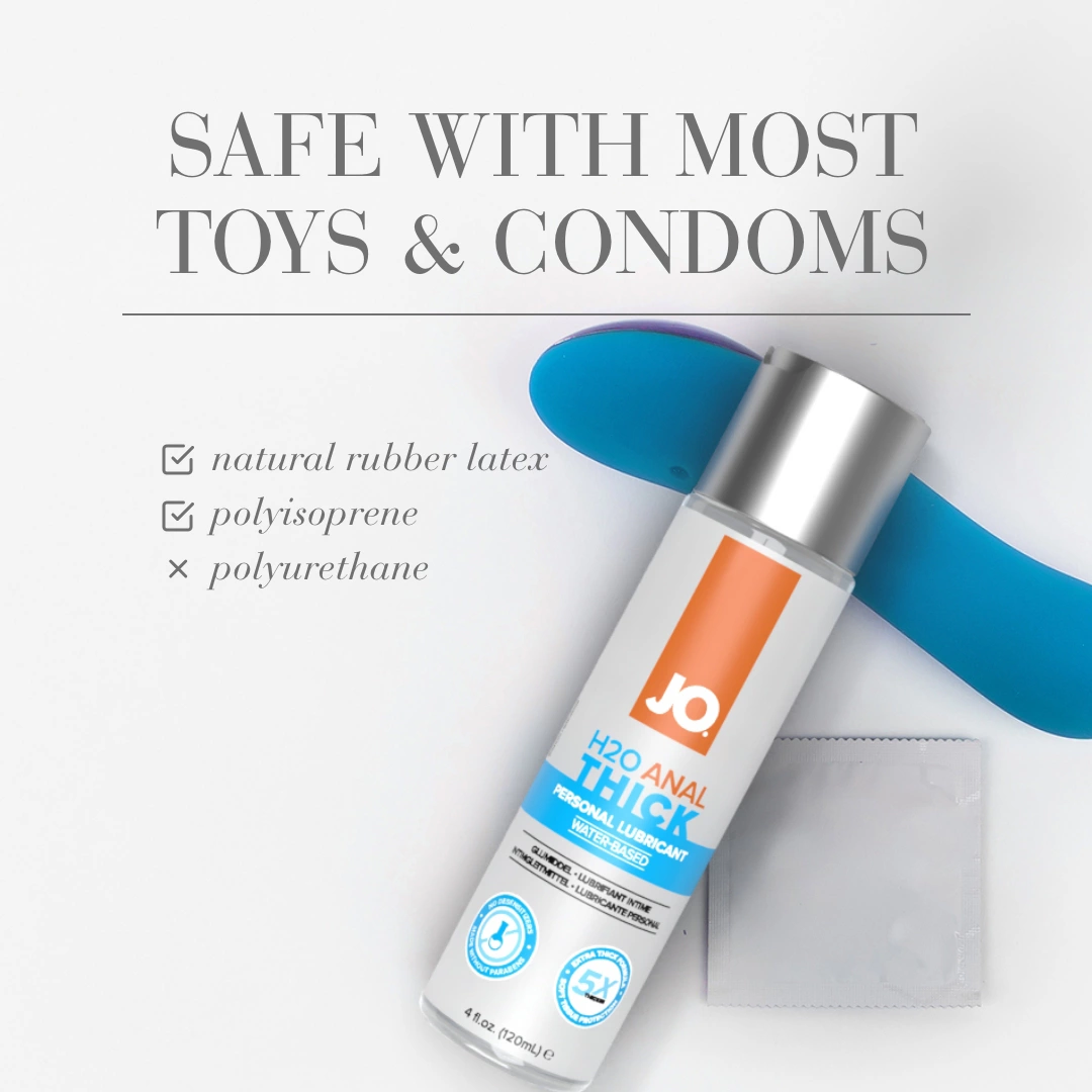 System JO H2O Anal Thick tirštas analinis lubrikantas vandens pagrindu, 120 ml