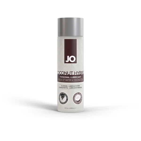 System JO hibridinis lubrikantas su kokosu, 240 ml, kreminė formulė