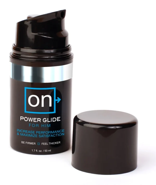 Sensuva ON Power Glide hibridinis intymus gelis vyrams, 50 ml