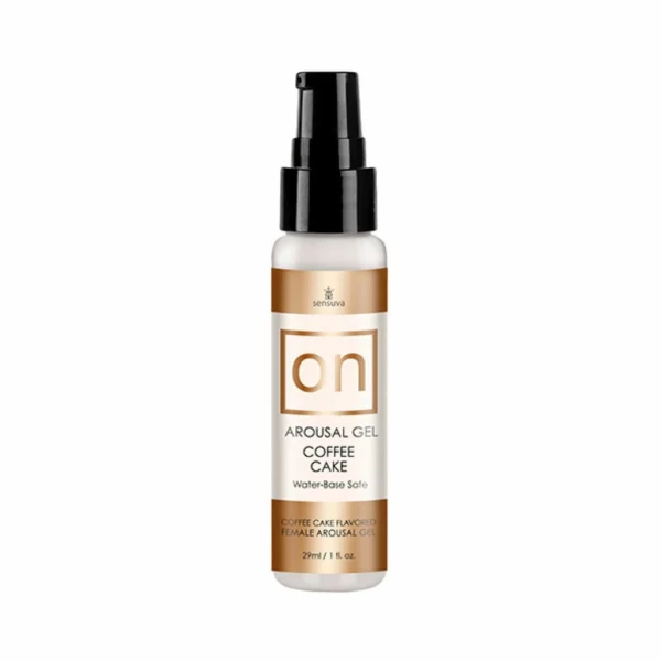 Sensuva ON Coffee Cake intymus gelis vandens pagrindu, 29 ml