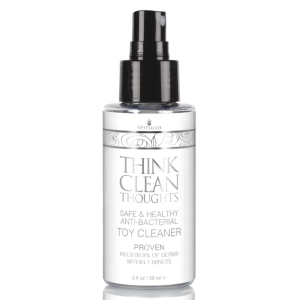 Sensuva Think Clean Thoughts purškiamas žaislų valiklis, 59 ml