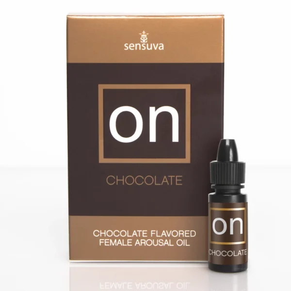 Sensuva ON intymus aliejus moterims, šokolado aromato, 5 ml