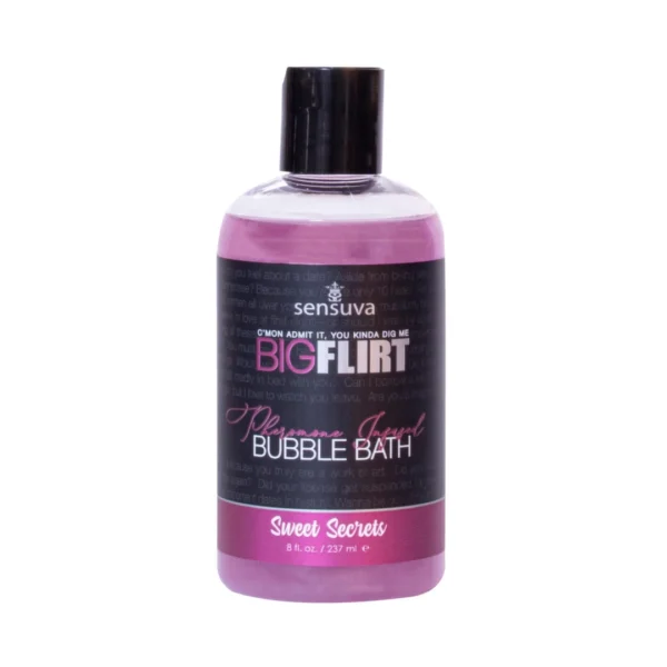 Sensuva Big Flirt vonios putos su feromonais, Sweet Secrets, 237 ml
