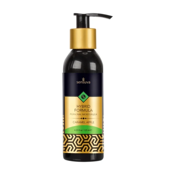 Sensuva Hybrid lubrikantas vandens ir silikono pagrindu, karamelinių obuolių kvapo, 125 ml