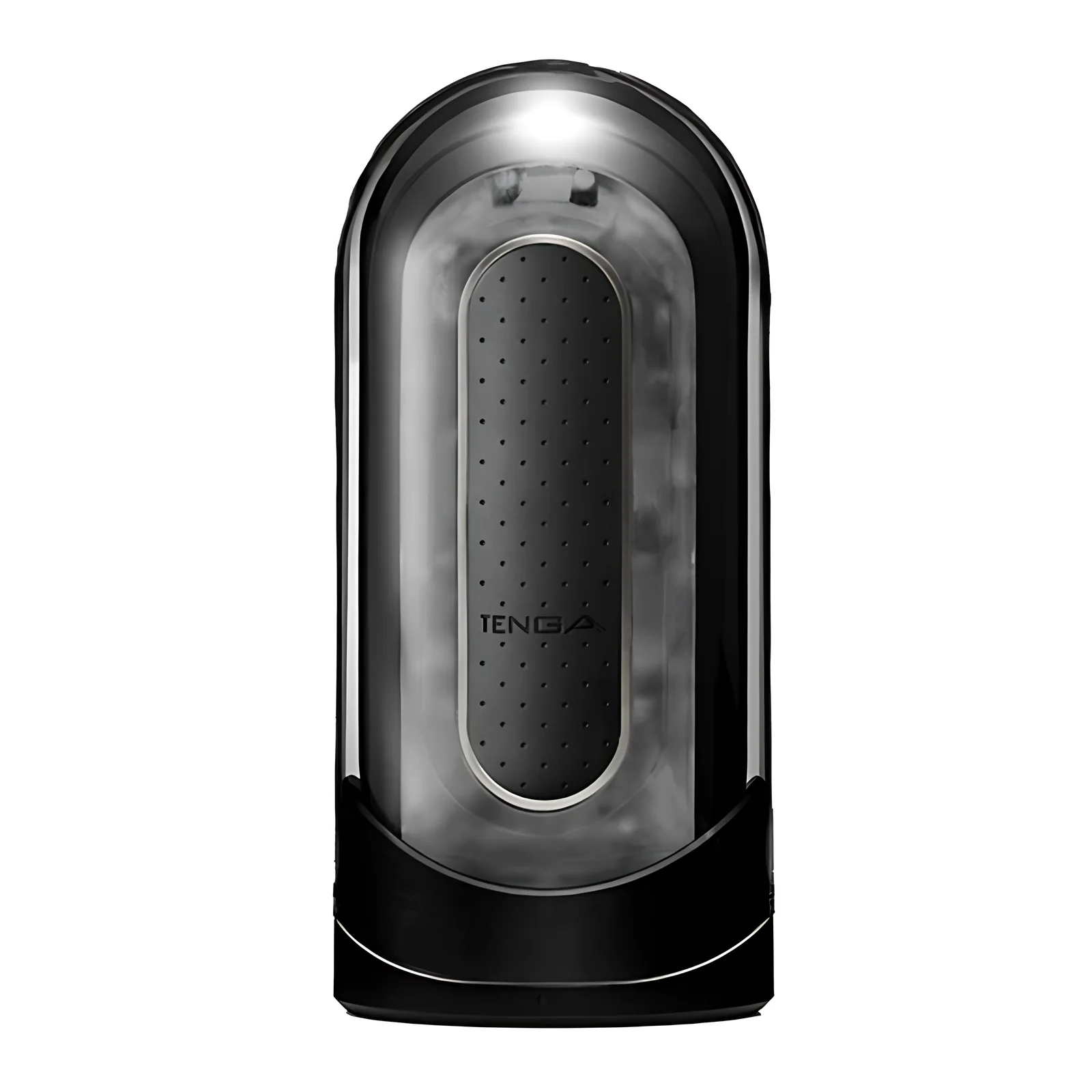 Tenga Flip Zero Electronic Vibration masturbatorius su dviguba vibracija, juodas