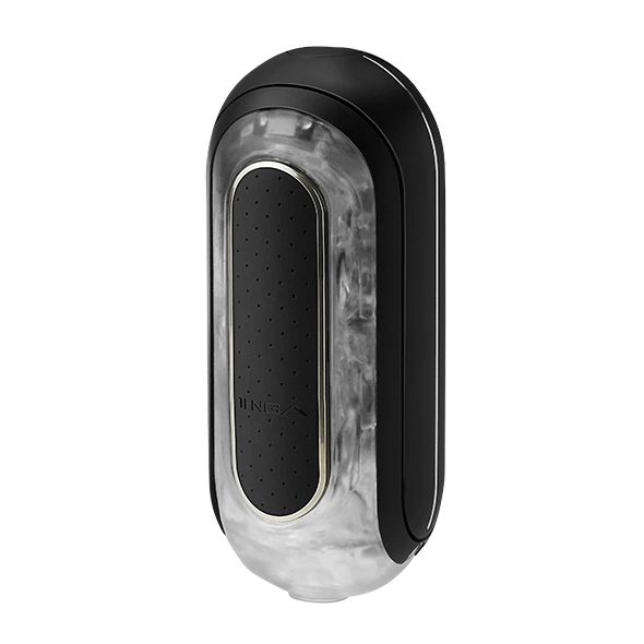 Tenga Flip Zero Electronic Vibration masturbatorius su dviguba vibracija, juodas