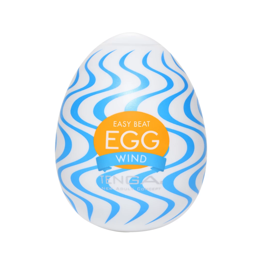 Tenga Egg Wonder Wind vienkartinis masturbatorius su oro srauto struktūra, 1 vnt.