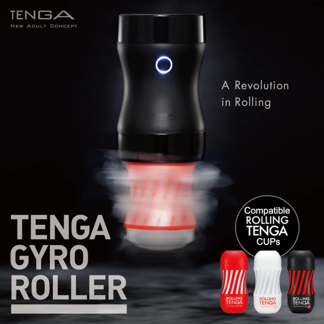 Tenga Rolling Gyro Roller Cup Strong vienkartinis masturbatorius