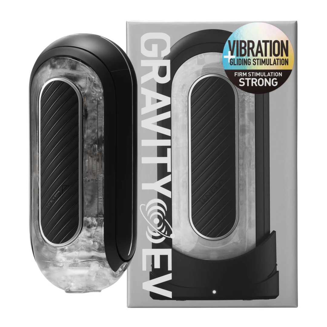 Tenga Flip Zero Gravity EV masturbatorius su vibracija, baltas