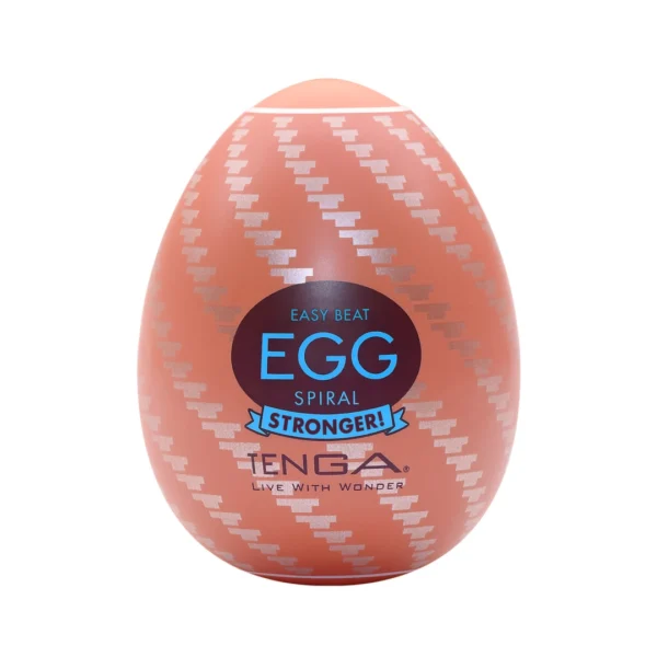Tenga Egg Spiral II vienkartinis masturbatorius, kompaktiškas, Hard Boiled II serija