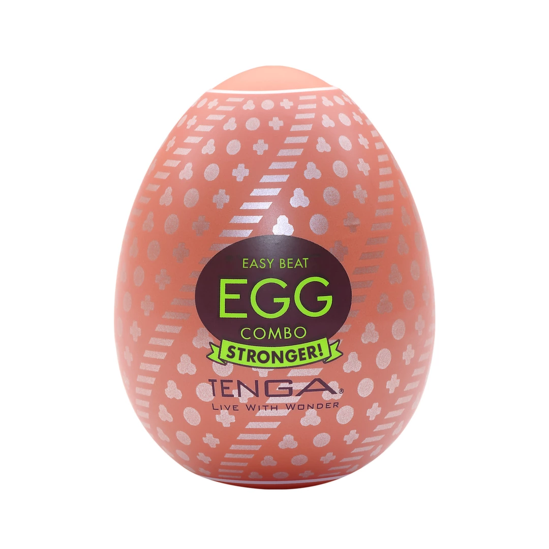 Tenga Egg Combo II masturbatorius, kompaktiškas, Hard Boiled II serija