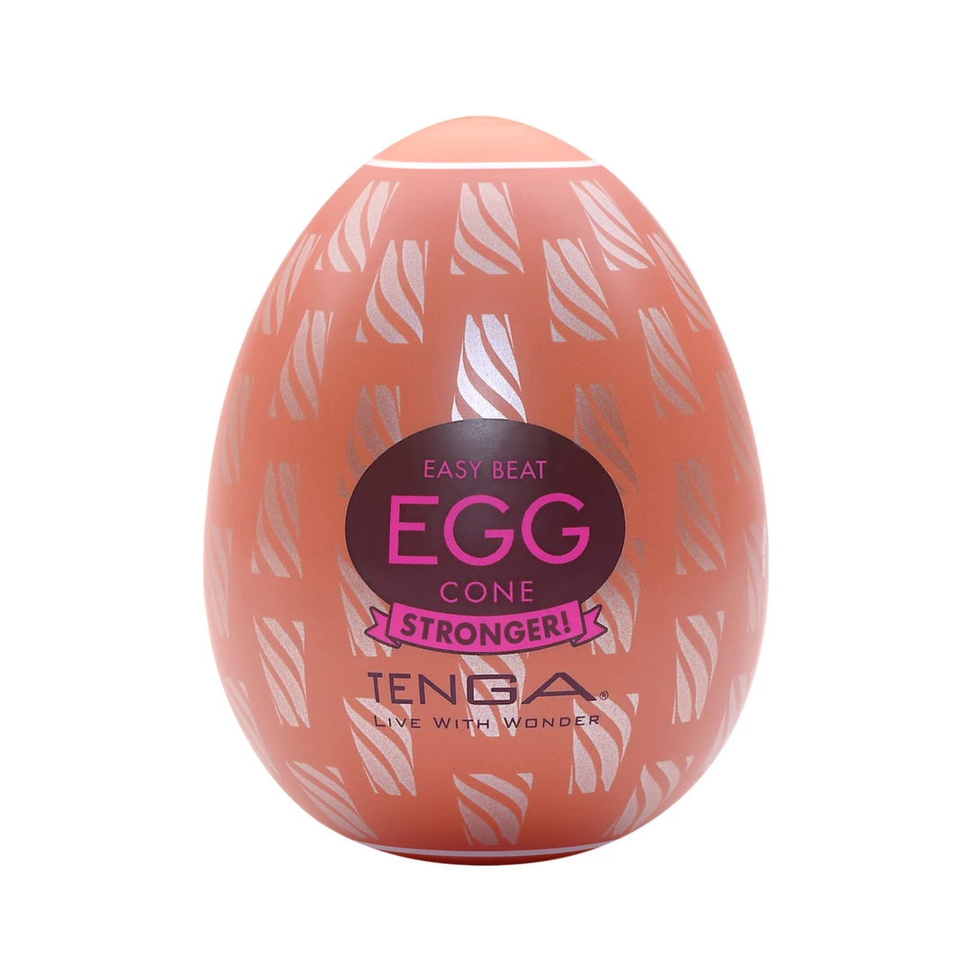 Tenga Egg Cone II masturbatorius, kompaktiškas, Hard Boiled II serija