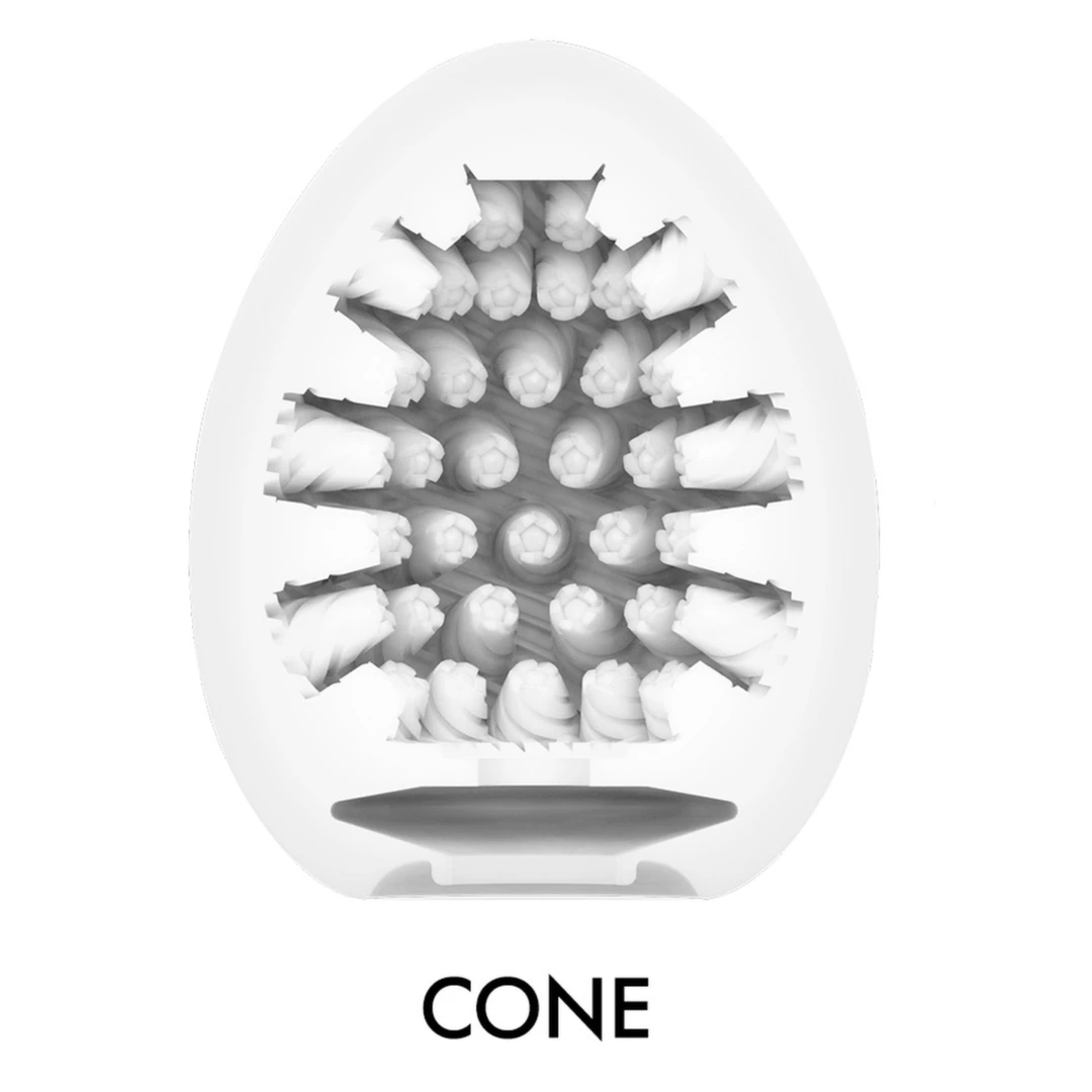 Tenga Egg Cone II masturbatorius, kompaktiškas, Hard Boiled II serija