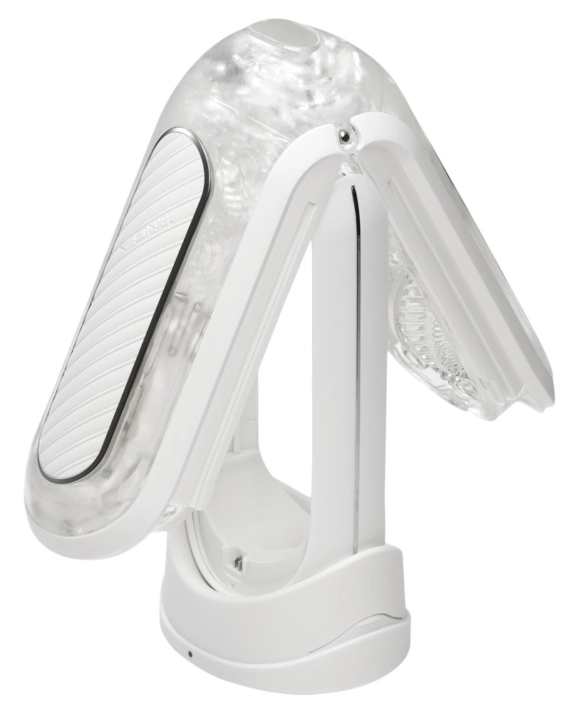 Tenga Flip Zero Gravity Electronic masturbatorius su vibracija, baltas