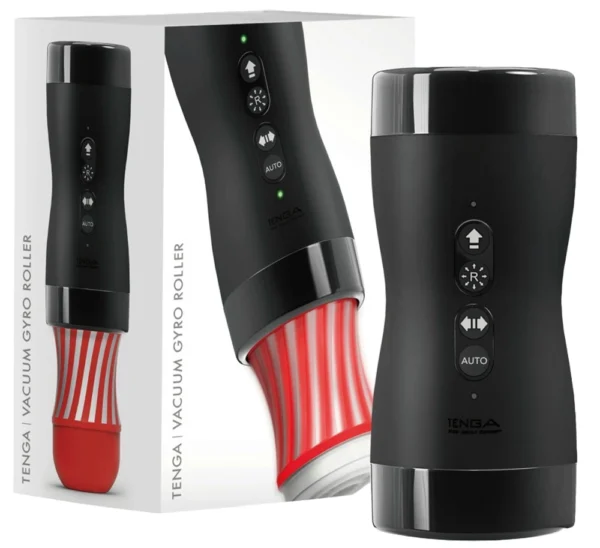 Tenga Vacuum Gyro Roller automatinis masturbatorius su sukimu ir siurbimu