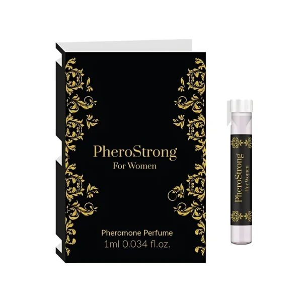 Pherostrong vaisių ir gėlių kvepalai moterims su feromonais, 1 ml