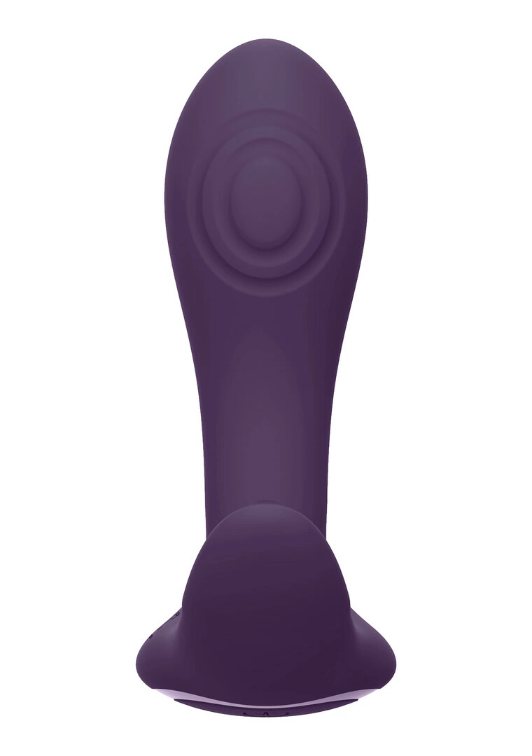 VIVE by Shots Kata analinis vibratorius su 3 varikliais ir pulteliu, violetinis