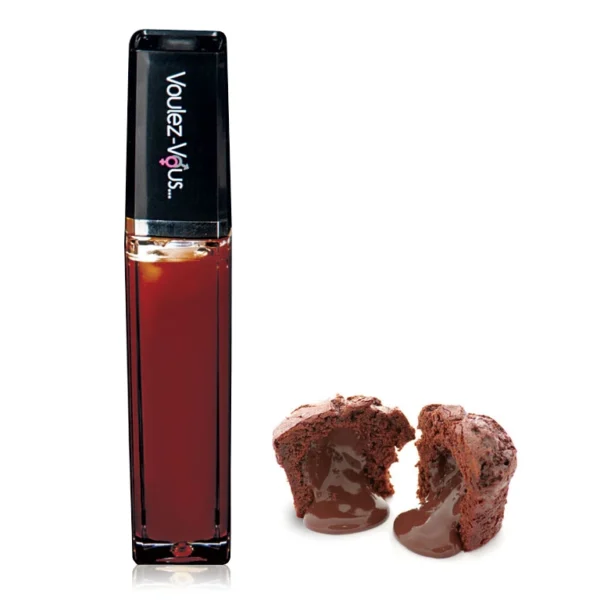 Voulez-Vous… lūpų blizgis su vėsinančiu ir šildančiu efektu, šokoladinis fondanas, 9 ml