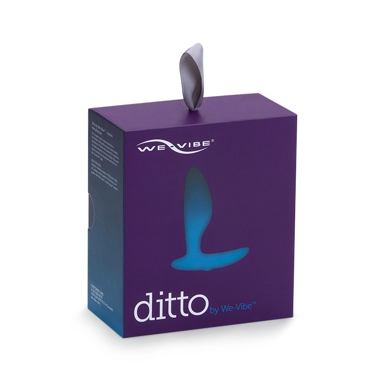 We-Vibe Ditto vibruojantis analinis kaištis su pulteliu, Midnight Blue