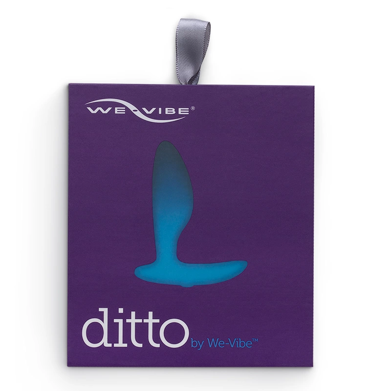 We-Vibe Ditto vibruojantis analinis kaištis su pulteliu, Midnight Blue