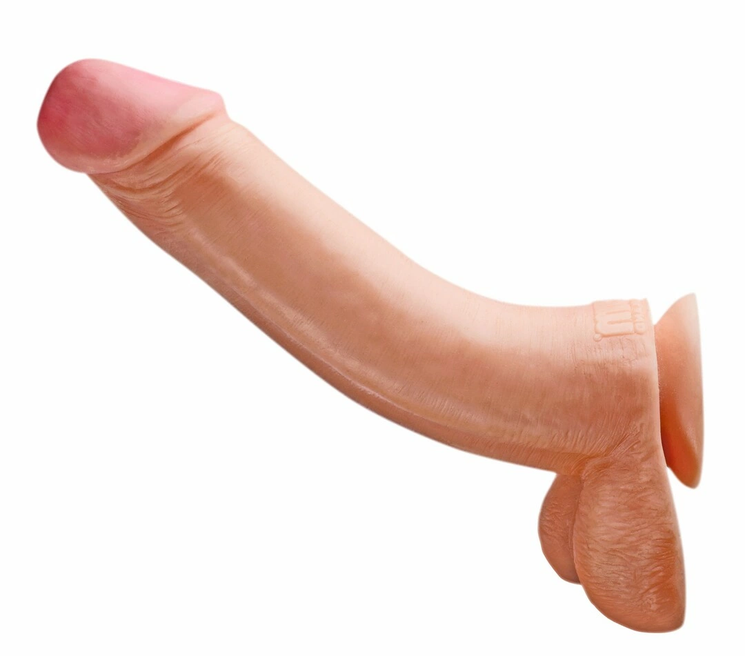XR Brands Tom of Finland didelis dildo, 36 cm, juodas