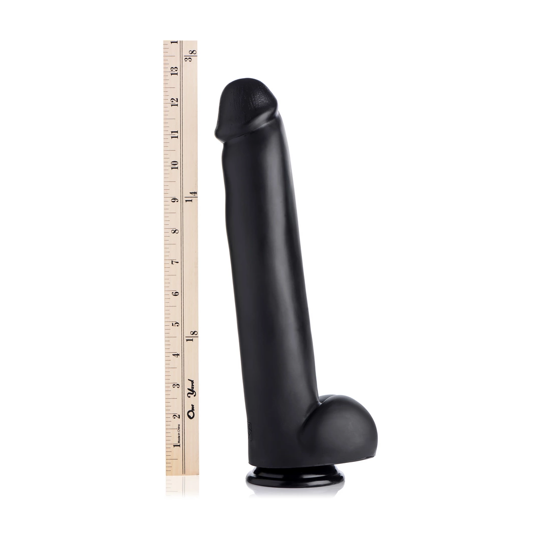 XR Brands Master realistiškas dildo su siurbtuku, XL