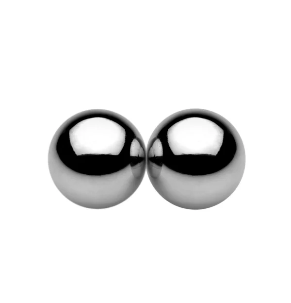 XR Brands magnetiniai plieno rutuliukai, 2 vnt., sidabriniai