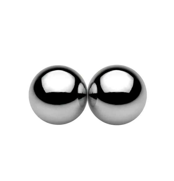 XR Brands magnetiniai plieno rutuliukai, 2 vnt., sidabriniai