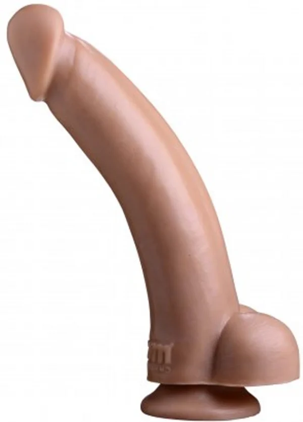 XR Brands Tom of Finland Pekka realistiškas dildo su siurbtuku, 28 cm, juodas