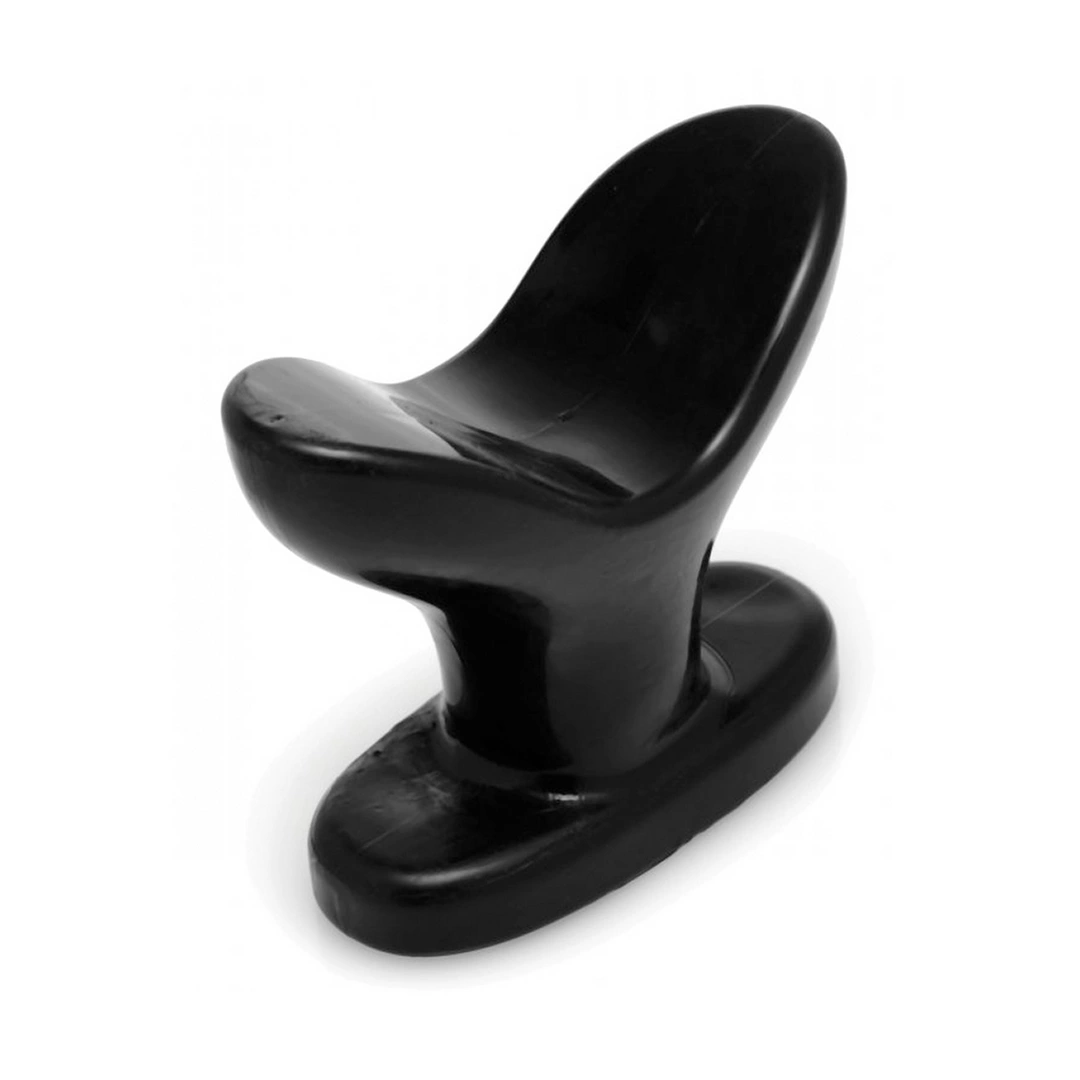 XR Brands Ass Anchor XL silikoninis analinis kaištis, juodas