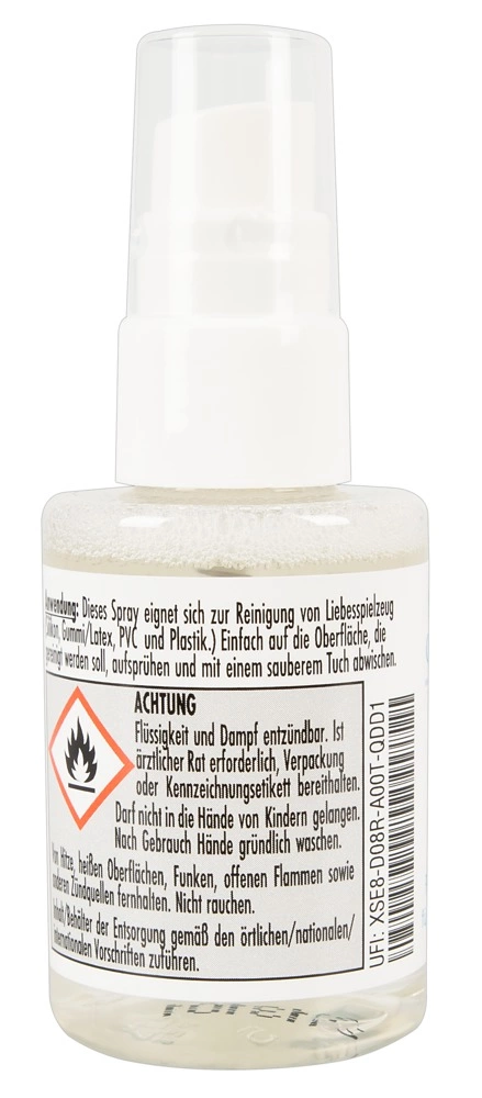 Intymių žaislų valiklis purškiklis, veganiškas, 50 ml