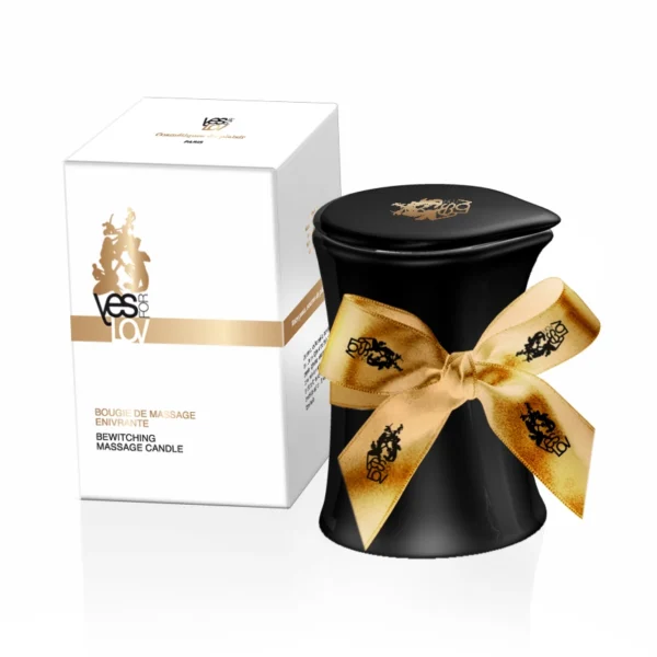YESforLOV Bewitching masažo žvakė, baltosios arbatos ir gėlių aromato, 120 g