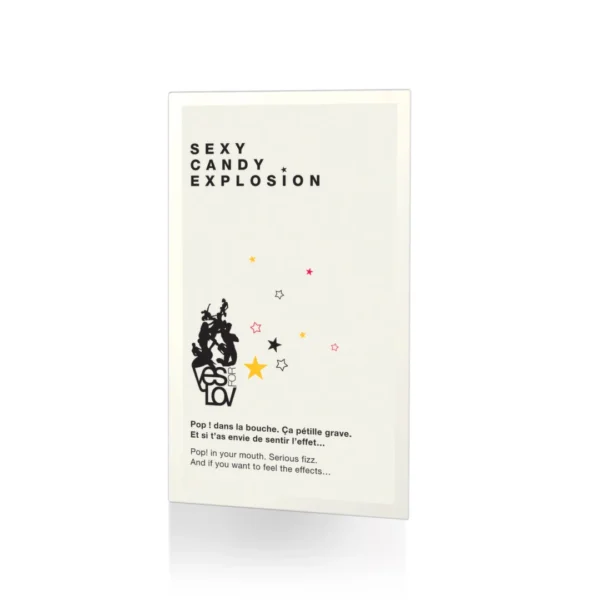 YESforLOV Candy Explosion šnypščiantys kristalėliai, 7 g