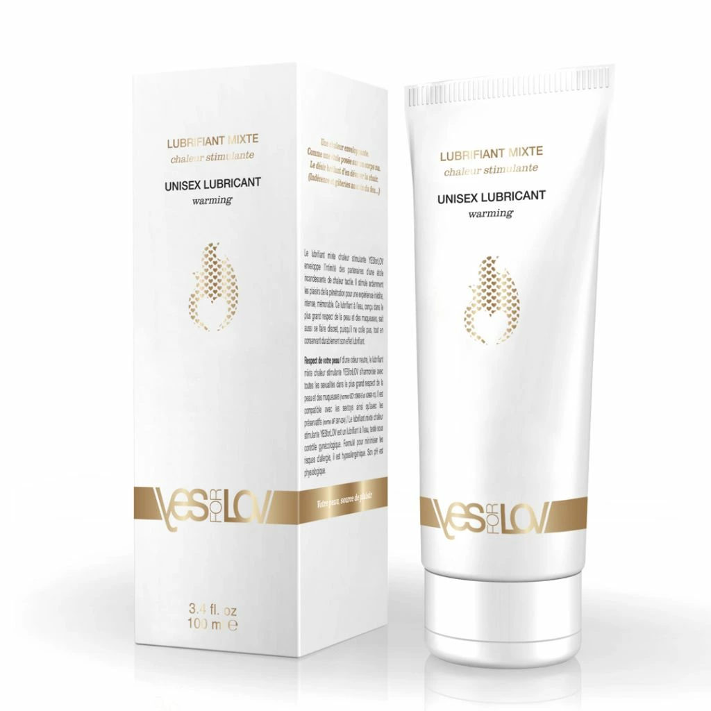 YESforLOV Unlimited šildantis lubrikantas vandens pagrindu, 100 ml