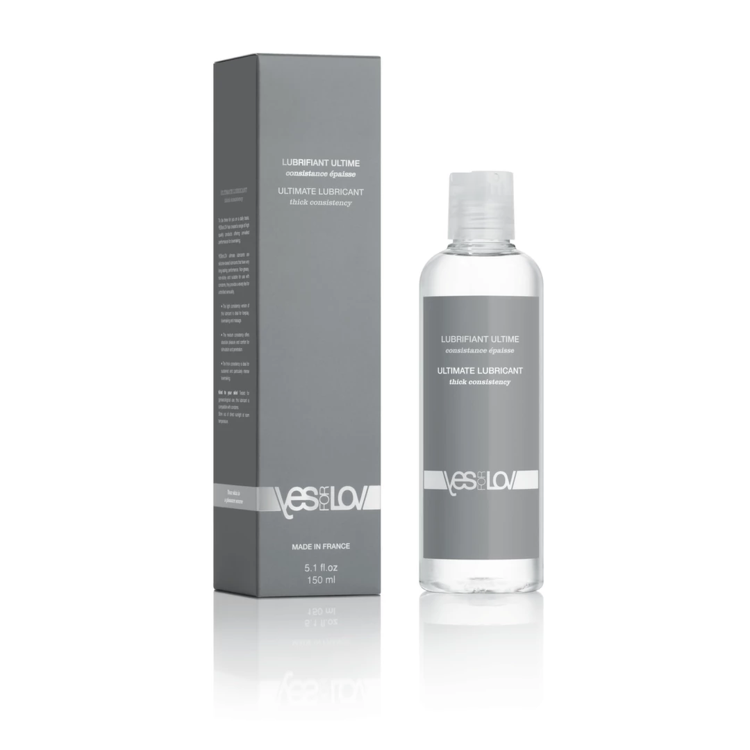 YESforLOV Ultimate tirštas lubrikantas silikono pagrindu, bekvapis, 150 ml