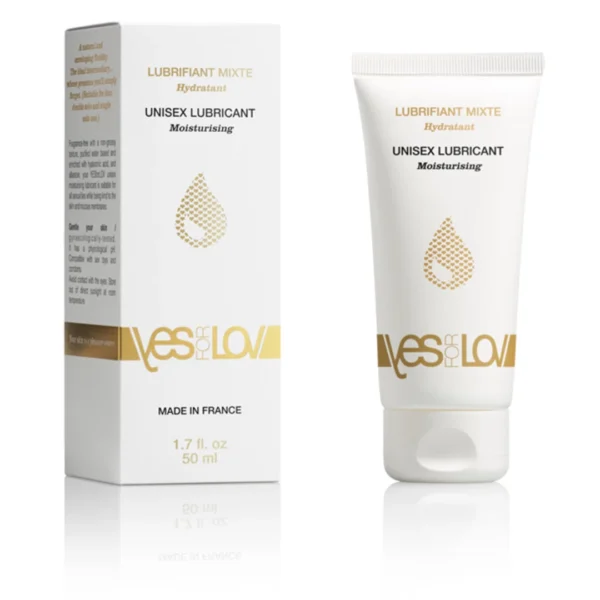 YESforLOV drėkinamasis lubrikantas vandens pagrindu su hialurono rūgštimi, 50 ml